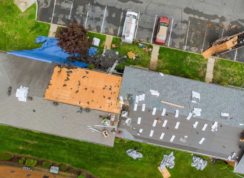 Asphalt Roof Leak Repair detail